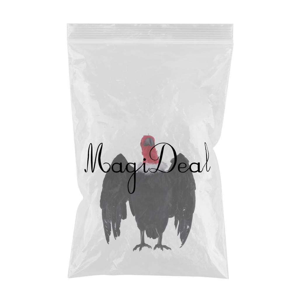 MOOSETOE Realistic Animals Bird Vulture Model Figurine Statue Scupltue Decor Red