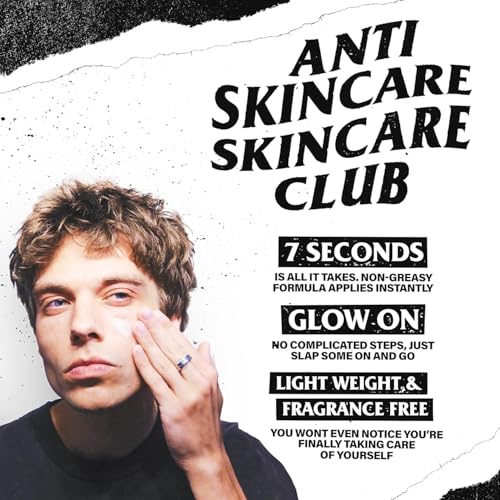 Image of BROTEGE Good Boy Protection Mens Face Moisturizer with SPF 15 + Retinol | All-in-One Face Lotion for Men | Anti Aging Daily Face Cream | Broad Spectrum, Fragrance Free, Non Greasy | Made in USA 1.4oz