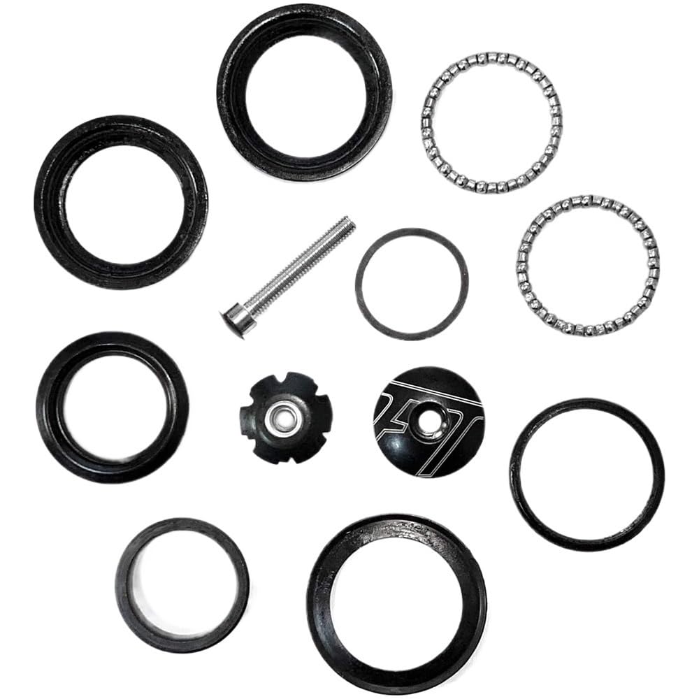 GFDSGRE Bike Headset Mountain Bike Headset Alloy Bikes Threadless Headset Durable 1-1/8 Inch For 44mm Head-Tube Bicycle Parts