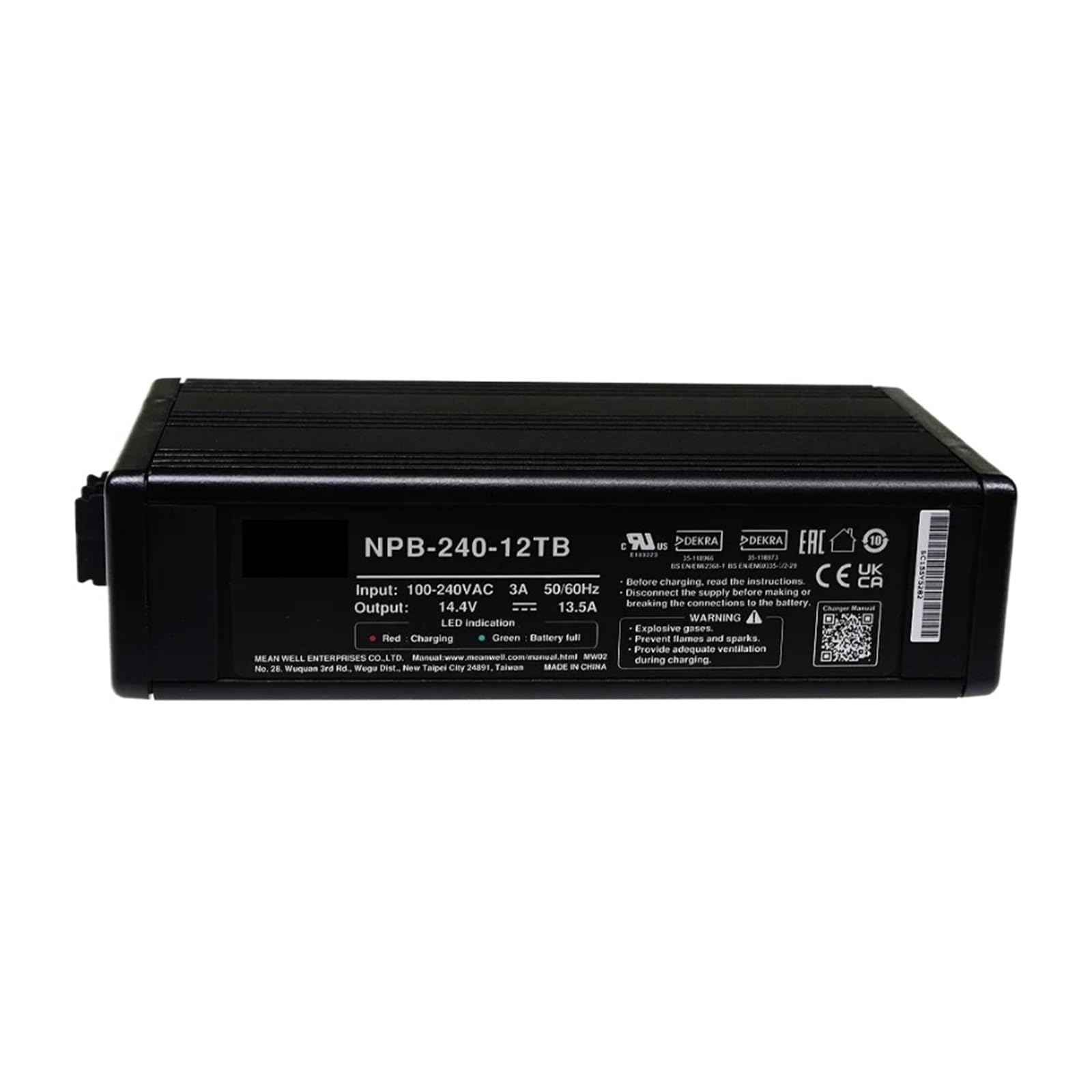 Chargeur de batterie NPB-240 évite la décharge profonde de vos blocs