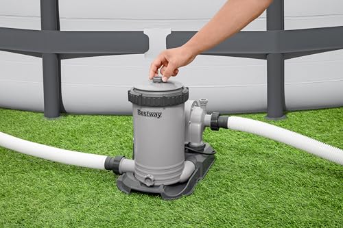 Bestway 58391-7 Filterpumpe für oberirdische Pools mit 9.463 l/h