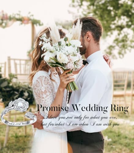 Ladytree Feather Angel Wings Adjustable Memorial Dainty Sterling Silver Open Thumb Ring for Women Men Loss of Mom Dad Daughter Loved Ones Mother's Day Sympathy Memory Jewelry Gifts2