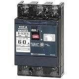 テンパール工業 経済タイプ 配線用遮断器 60AF 3P3E 60A B63EC60A
