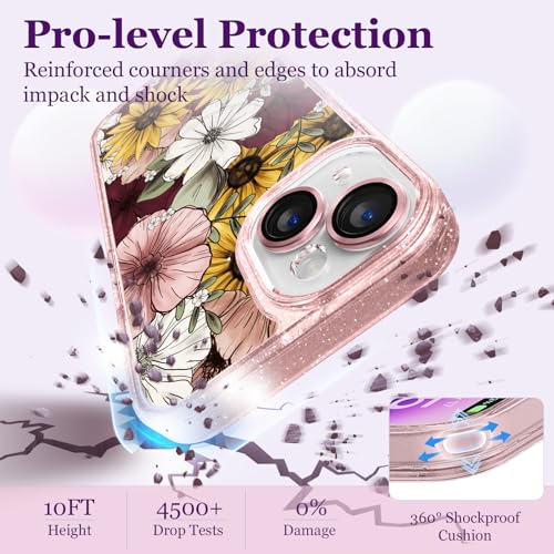 Coque iPhone 14 MagSafe résout les rayures d'objectif avec son motif rose - 6