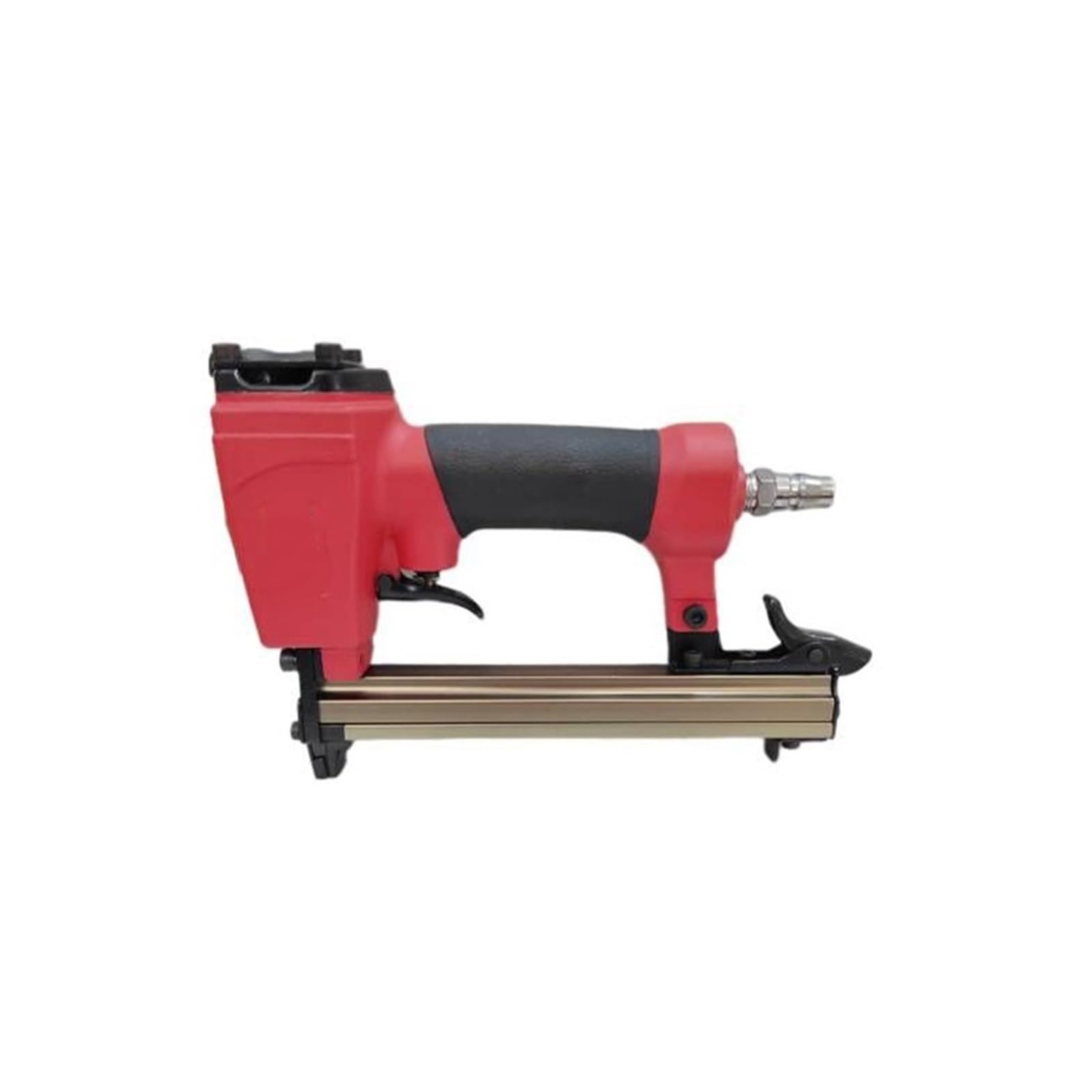 PIGENEQW Oil-Free Pneumatic Staple Gun Heavy-Duty Stapler Pneumatic Staple Gun/Nail Gun Nailer and Stapler 1.2x0.6mm Nail 4-7