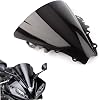 Motorcycle Windshield Fit for Yamaha YZF-600 R6 2006 2007 R6 06 07 ABS Plastic Windscreen Black Wind Deflector
