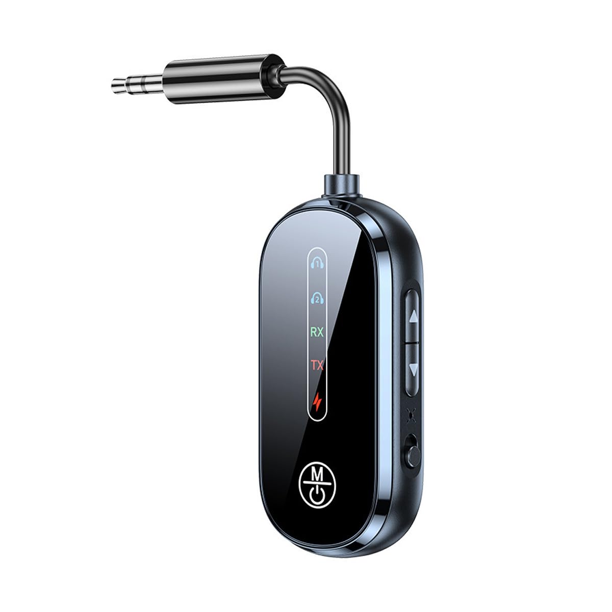 Adattatore Bluetooth per aereo, trasmettitore 2 in 1 Bluetooth wireless per aereo per cuffie TV Dual Link, per PC/auto/palestra/stereo di casa
