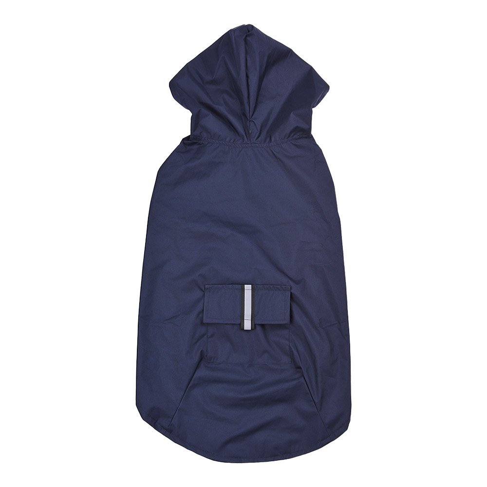 Cappotto Impermeabile Riflettente Per Cani 5XL – 70 Cm, Con Foro Guinzaglio E Tasca, Taglia Grande E Media