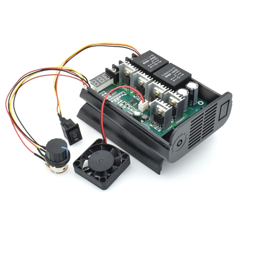 UDSKNV[KSL PWM DC for Motor Speed Controller Digital Display Adjustable Speed Control Drive Module 10V-55V CW CCW Reversible for Motor