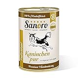 Sanoro Kaninchen pur, 100% Muskelfleisch vom Kaninchen, salzfrei -...