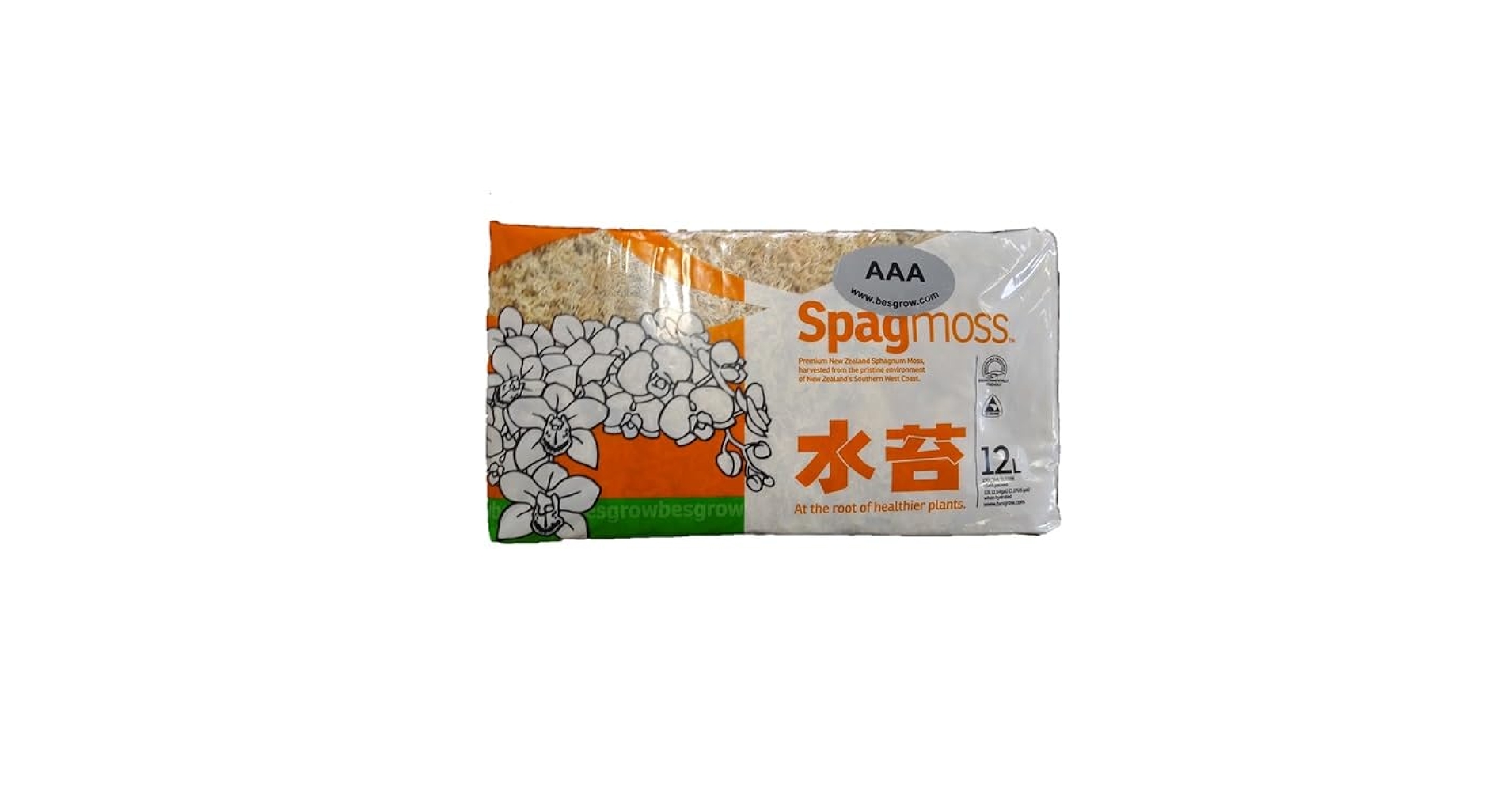 水苔　ニュージーランド産　AAAAA 3kg 楽天市場】最上級 水苔 ミズゴケ 3kg ニュージーランド産