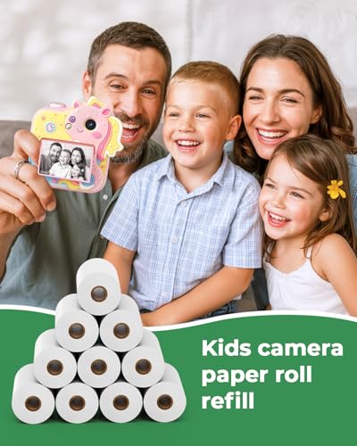 MUNBYN Kassenrollen 57mm x 35mm x16m Ec Rollen Thermopapier, Kasserollen für EPOS, POS, PDQ, Kassensystem, Kinderkamera, Sofortdruckkamera– Thermorollen 57mm (20 Rollen) – BPS/BPA-frei