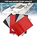 VGEBY1 Kayak Repair Patches, 3pcs Raft PVC Repair Tool Kit Waterproof Patches for Kayak Inflatable Raft(Red)