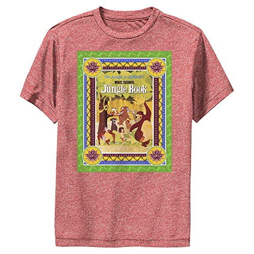 Disney Jungle Book Dsny Jb India Jungle-Dsjb022msc Boys Short Sleeve Tee Shirt