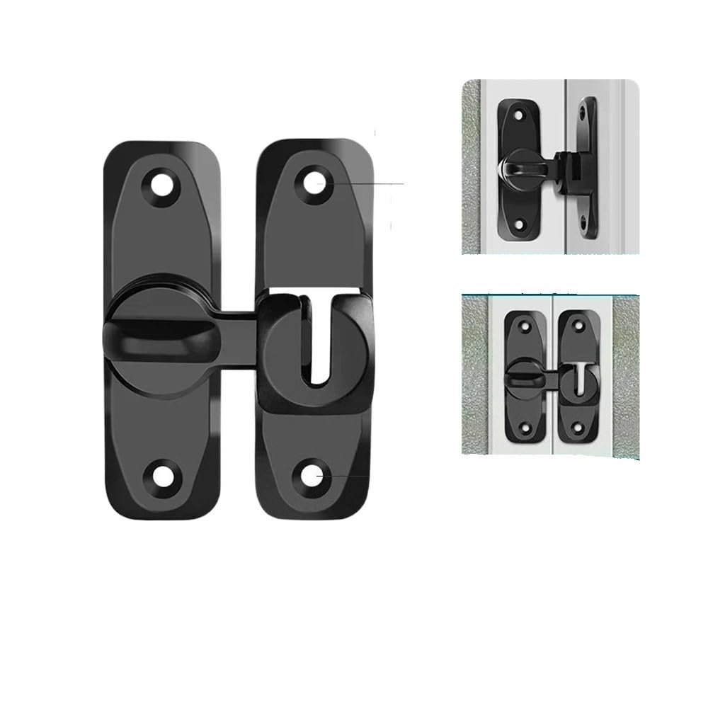 Metal Slide Bolt Latch for Wooden Gate and Fence Doors