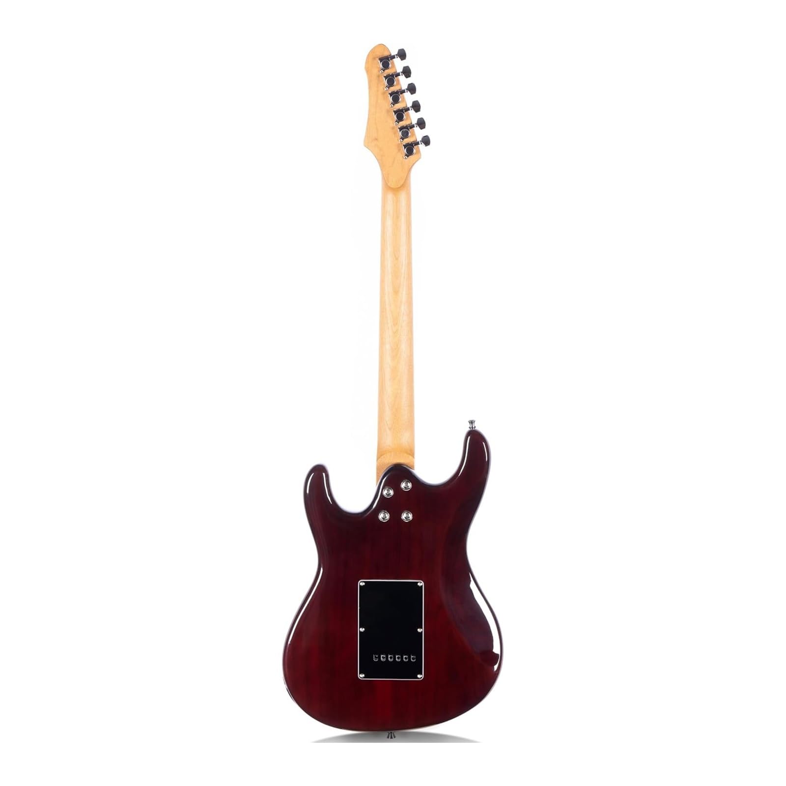 Profesjonalna Gitara Elektryczna Gitara Elektryczna Solid Solid Odpowiednia Dla Początkujących I Dorosłych Profesjonalny Instrument Wykonawczy(Mocha)