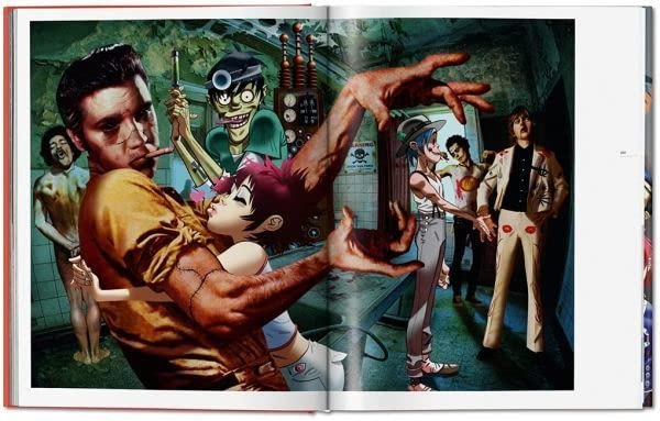 Jamie Hewlett ジェイミー・ヒューレット画集　初版表紙 クリスマスにジェイミー・ヒューレットのアートブックもらったんだ