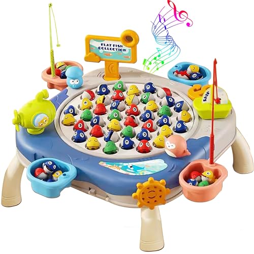 Jeu de pêche magnétique : occupez 4 enfants sans écran grâce aux scènes 3D