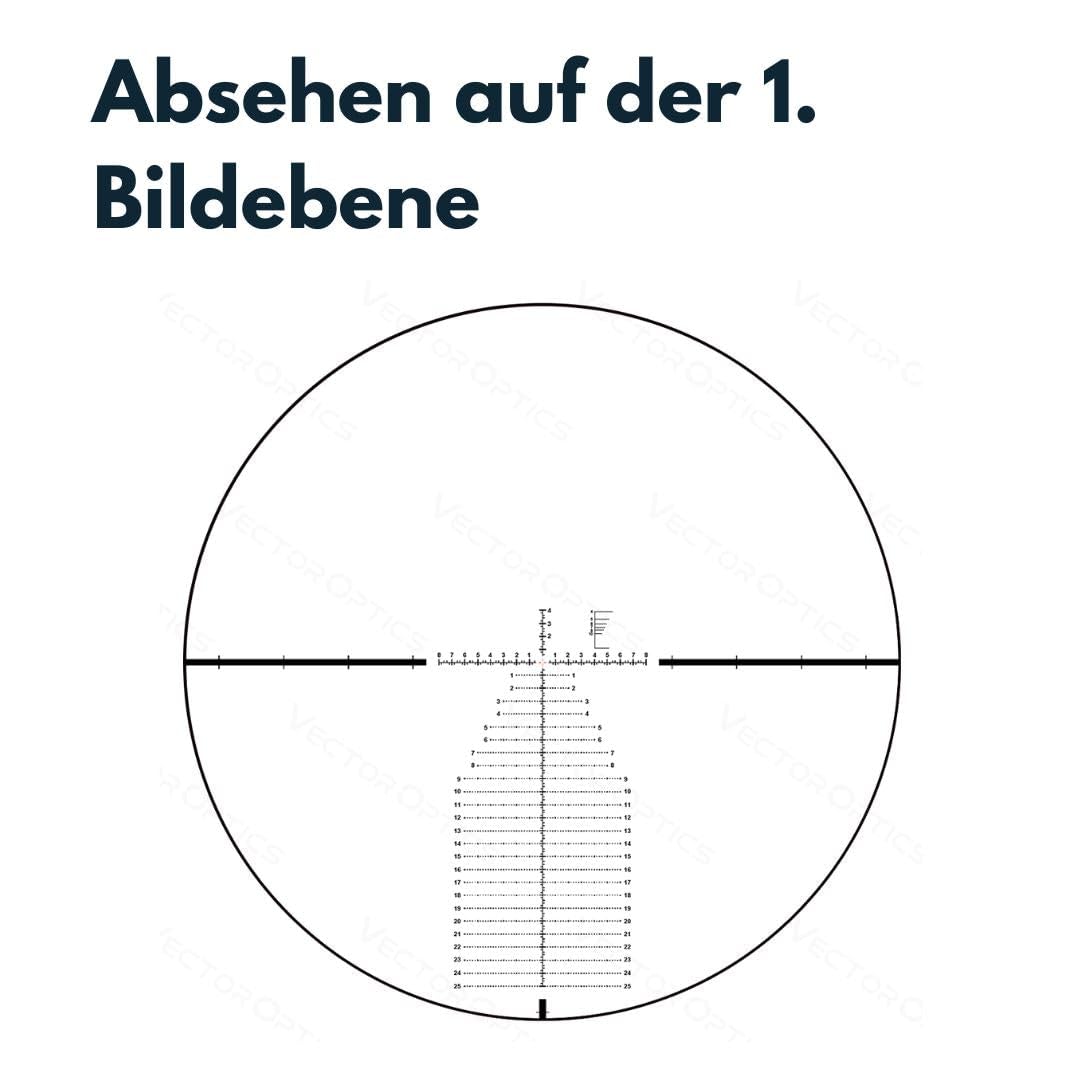 Vector Optics SCFF-41 Continental x6 5-30x56 VEC-MBR Zielfernrohr für Sport, Airsoft und Jagd, Luftgewehr, Ziel-Visier, Gewehrzielfernrohr, Rifle Scope, umfangreiches Zubehör
