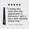 Revlon Skinny Liquid Eyeliner, ColorStay Eye Makeup, Waterproof, Smudge-proof, Longwearing with Ultra-Fine Tip, Black Out, 0.08 oz