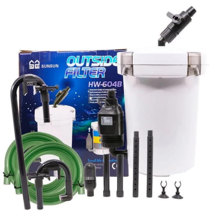 See full amazon price history chart for GREENFIN AQUA COMPLETE AQUA PRODUCTS HW 604-B External Canister Filter Nano Aquarium Filter Fish Tank 800l/h Pump GREENFIN AQUA COMPLETE AQUA PRODUCTS HW 604-B External Canister Filter Nano Aquarium Filter Fish Tank 800l/h Pump (B0CSFNQF64) Amazon Price History, Amazon Price Tracker