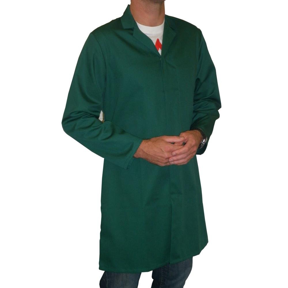 FSD Bottle Green Food Trade Coat/Warehouse Coat (Medium (40"/100cm Chest))