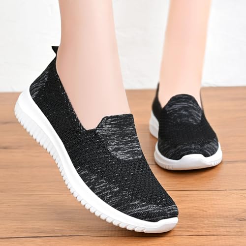 Alexis Leroy Women's Casual Slip On Walking Shoes Lightweight Comfy Sneakers4
