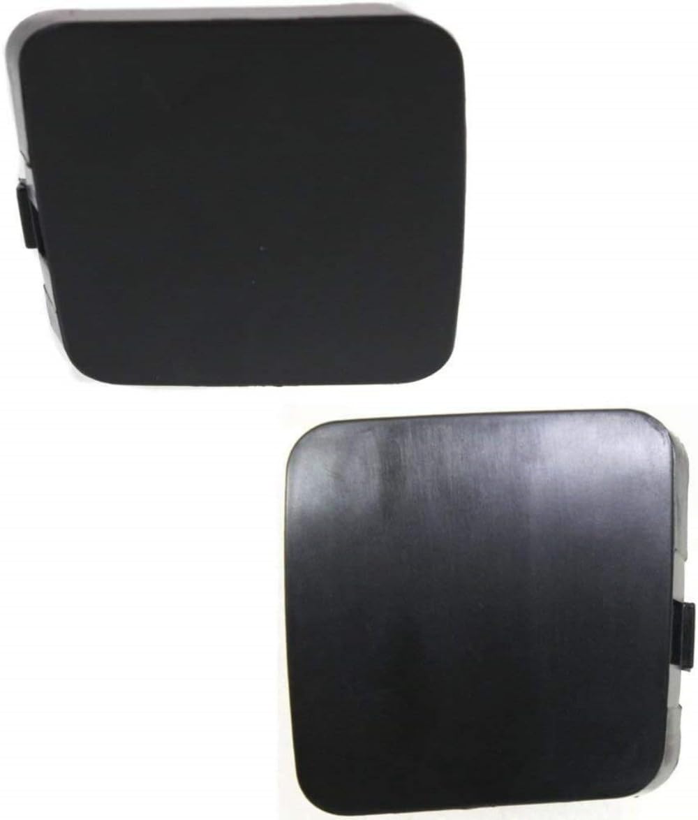 Genuine OEM Toyota RAV4 Front Left Tow Hook Cover – 2009-2012 Black Plastic