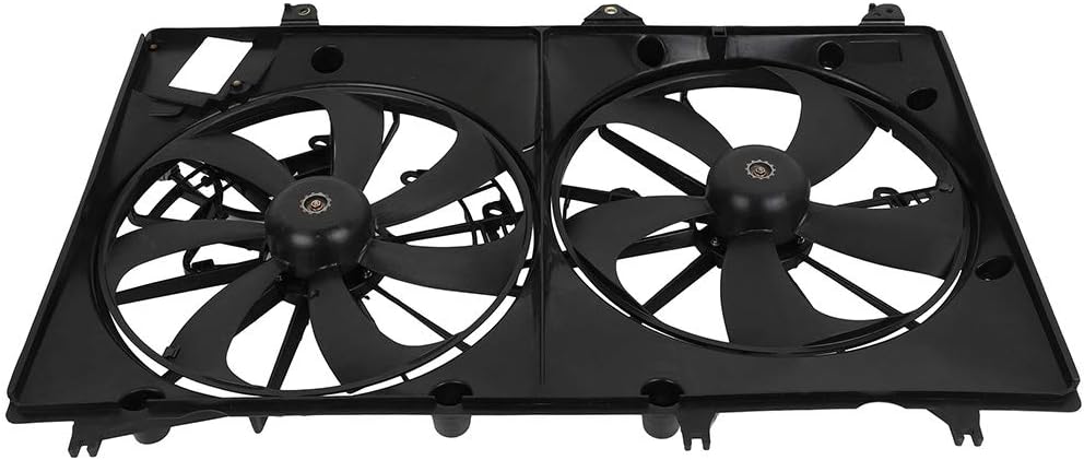 ANAPRT 621-174 622010 674-50397 Dual Radiator Condenser Cooling Fan Fit for 2008-2013 for Toyota Highlander