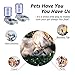 Pet Feeder and Water Food Dispenser Automatic for Dogs Cats, 100% BPA-Free, Gravity Refill, Easily Clean, Self Feeding for Small Large Pets Puppy Kitten Rabbit Bunny
