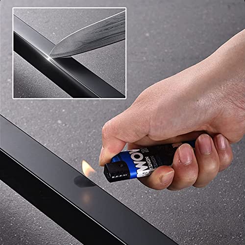 Poignée de porte double face noire en acier inoxydable 304 longue - 6