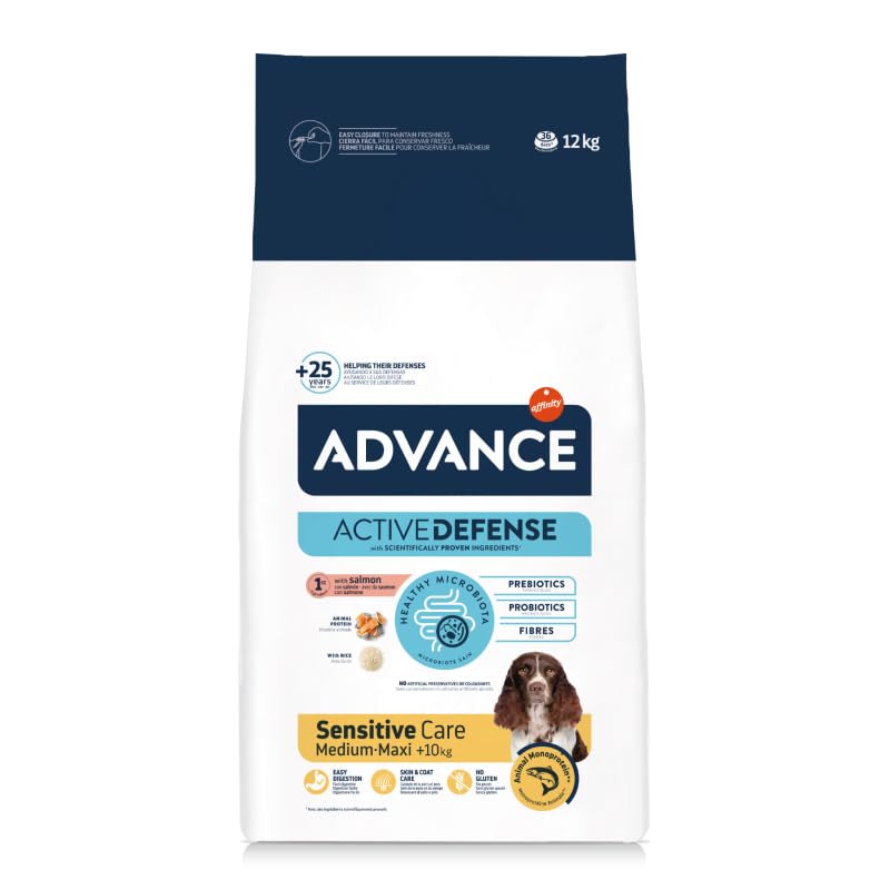 Advance Somon ve Pirinçli Hassas Yetişkin Köpek Maması 12 Kg