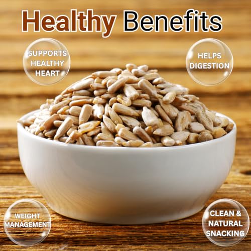 Image of Cultivate Crest Organic Sunflower Seeds 500g | 100% Natural & Raw Sunflower Seeds | Rich in Plant Protein, High Fiber & Magnesium | Natural Superfood Snack | Vegan Friendly | High Protein Seeds