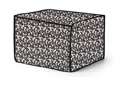 Image of Stylista Microwave Oven Cover for LG 20 L Solo MS2043DB Floral Pattern Multicolor