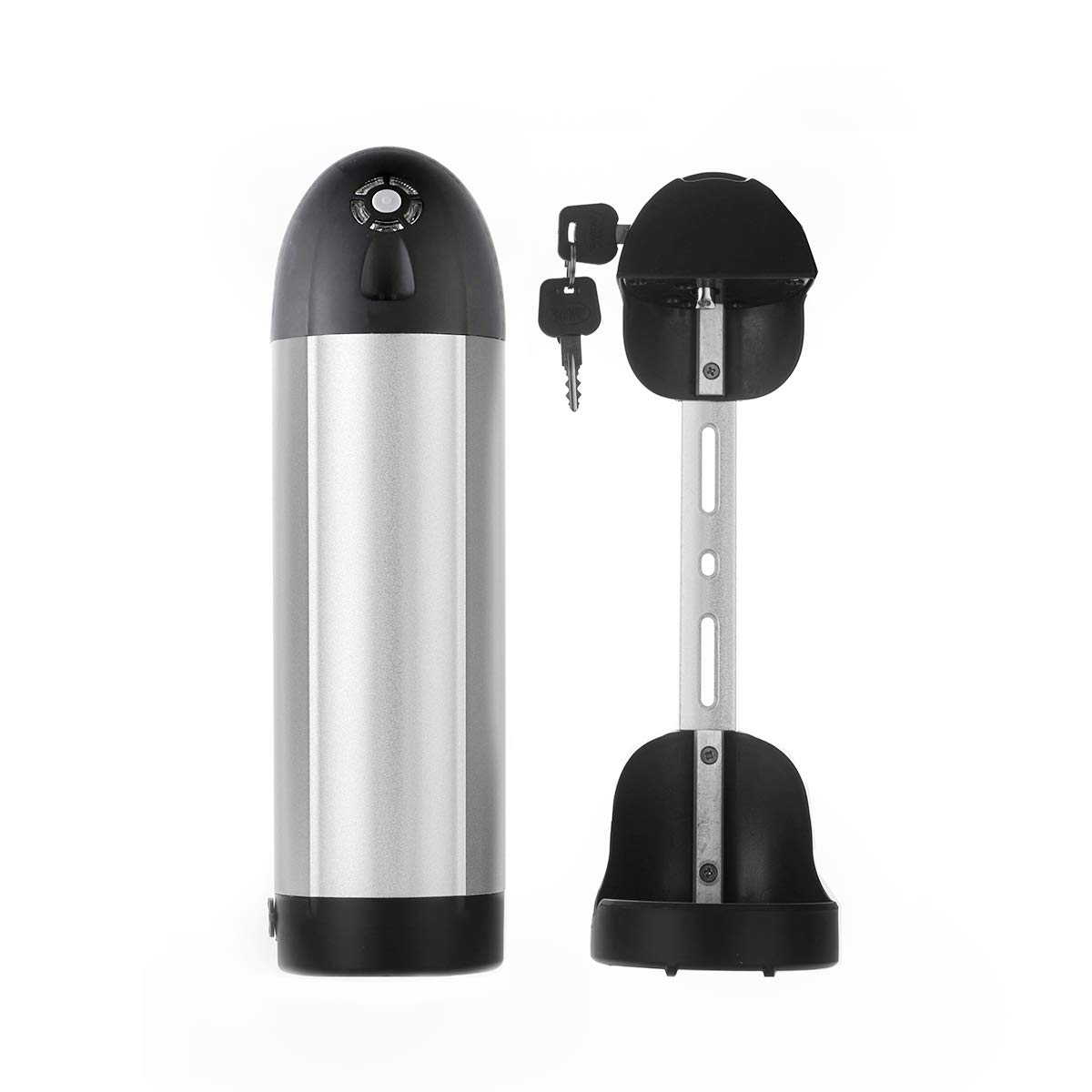 Batterie pour vélo électrique 36 V 11,6 Ah avec support et chargeur compatible avec moteur 36 V 250 W 500 W