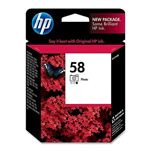 HP C6658AE - 58 - Print cartridge (photo) - 1 x black photo (light cyan, light magenta, black) - 125 pages - Image 2