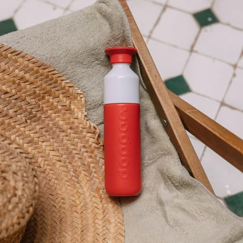 Dopper Insulated Deep Coral Thermosflasche, 350 ml, Thermosflasche für Kaffee, Edelstahlflasche, Sportflasche, 24 Stunden kalt… – Ansicht 6
