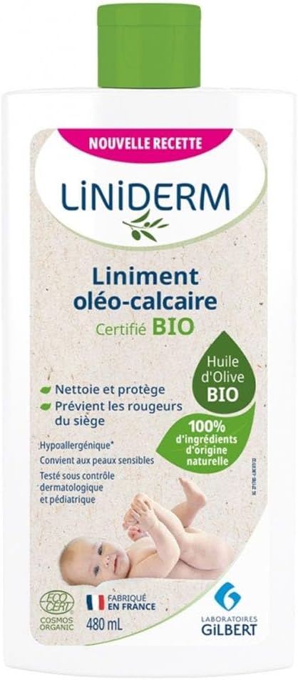 BYUP Liniderm Organic Oil-Limestone Liniment 480ml