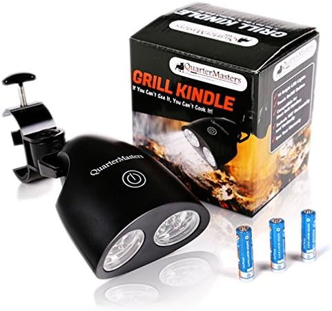 Grill KIndle Barbecue Grill Light with Super Bright LED Lights - Durable, Weather Resistant, Versatile LED BBQ Lights for Outdoor Grilling