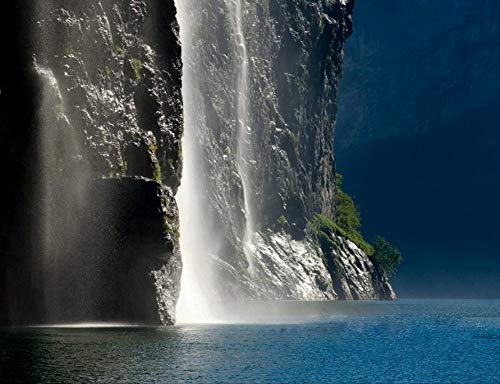 Preisvergleich Produktbild hansepuzzle 74299 - Wasserfall Puzzle 1000 Teile / Natur Puzzle mit hochwertiger Puzzle Aufbewahrung: Kartonbox und Wieder verschließbarem Beutel / Puzzle-Maße: 60 x 46 cm