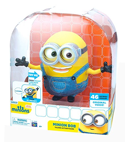 Minions Soft Skin Figure with Sound Bob 20cm