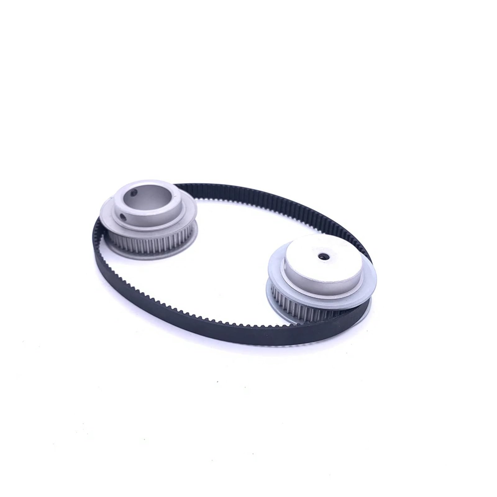 ZHGUIMING 60 Zähne GT2 Synchronrad Bohrung 5mm ~ 25mm 60T 2GT Zahnriemenscheibe Riemenbreite 6 9 10 15mm 60 Zähne BF-Typ Aluminium Zahnriemenscheibe(Bore-17mm,5PCS_BELT WIDTH-6MM)