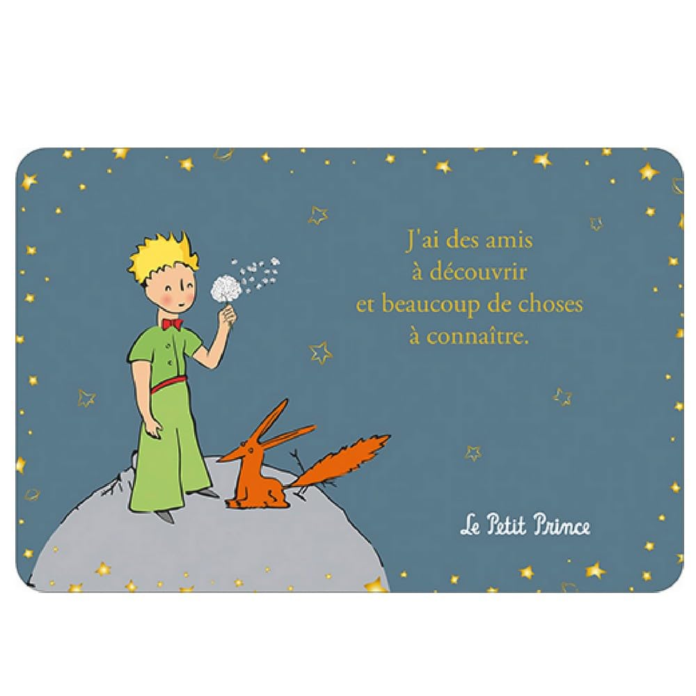 Postcard The Little Prince and the Fox (15x10cm)