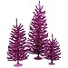 Vickerman Tabletop Decor Tree, 12-Inch by 18-Inch by 24-Inch, Purple