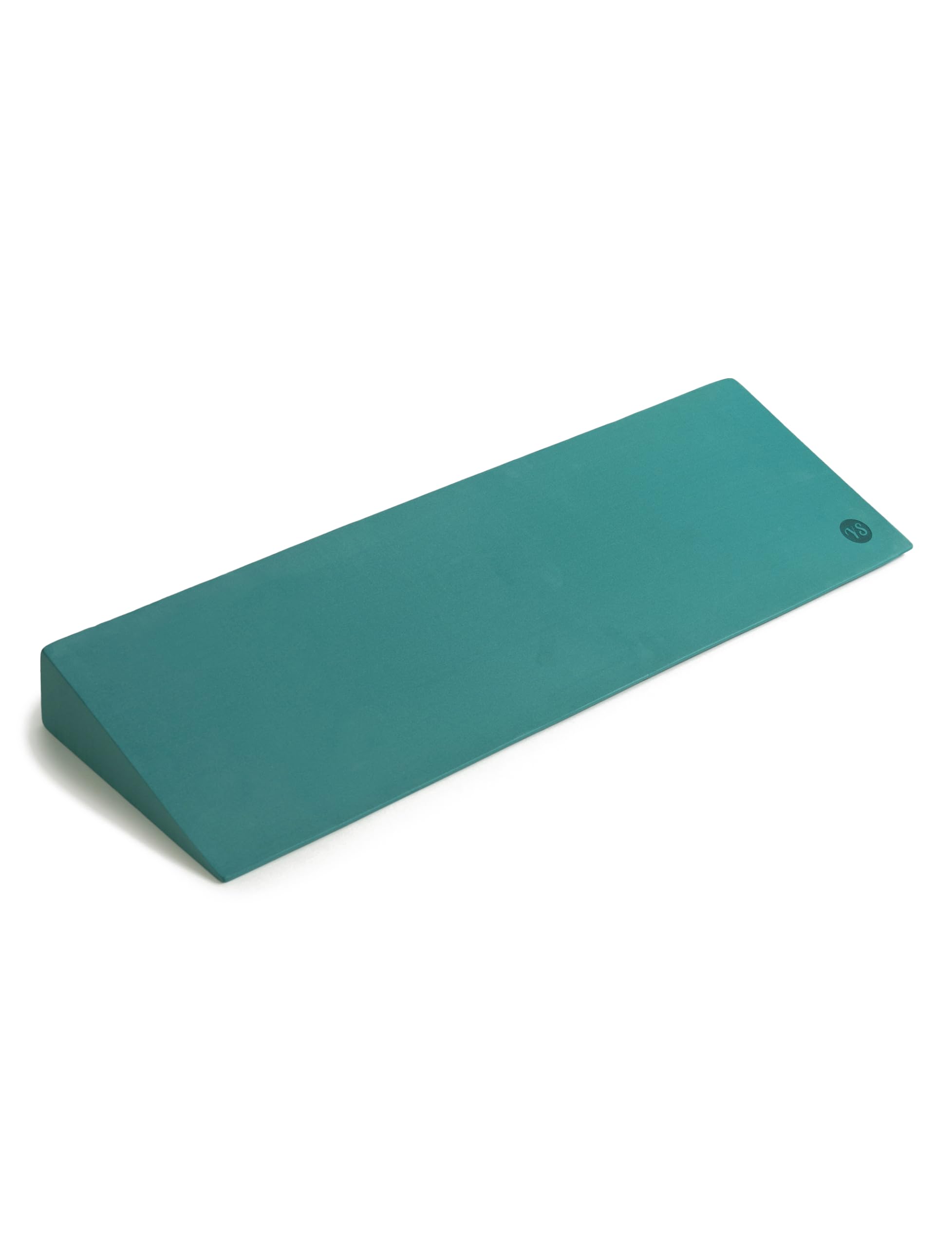 Yoga Studio Lightweight EVA Non-Slip Slanting Yoga Pilates Wedge | Sports Wedge for Squats Pushups Pressups | Supportive Wedge Riser Block - 50 x 15 x 5cm (Purple) (Teal)-image-27