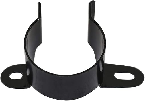 Fits Chevy GM Vertical Mount Distributor Coil Bracket Round Black Steel
