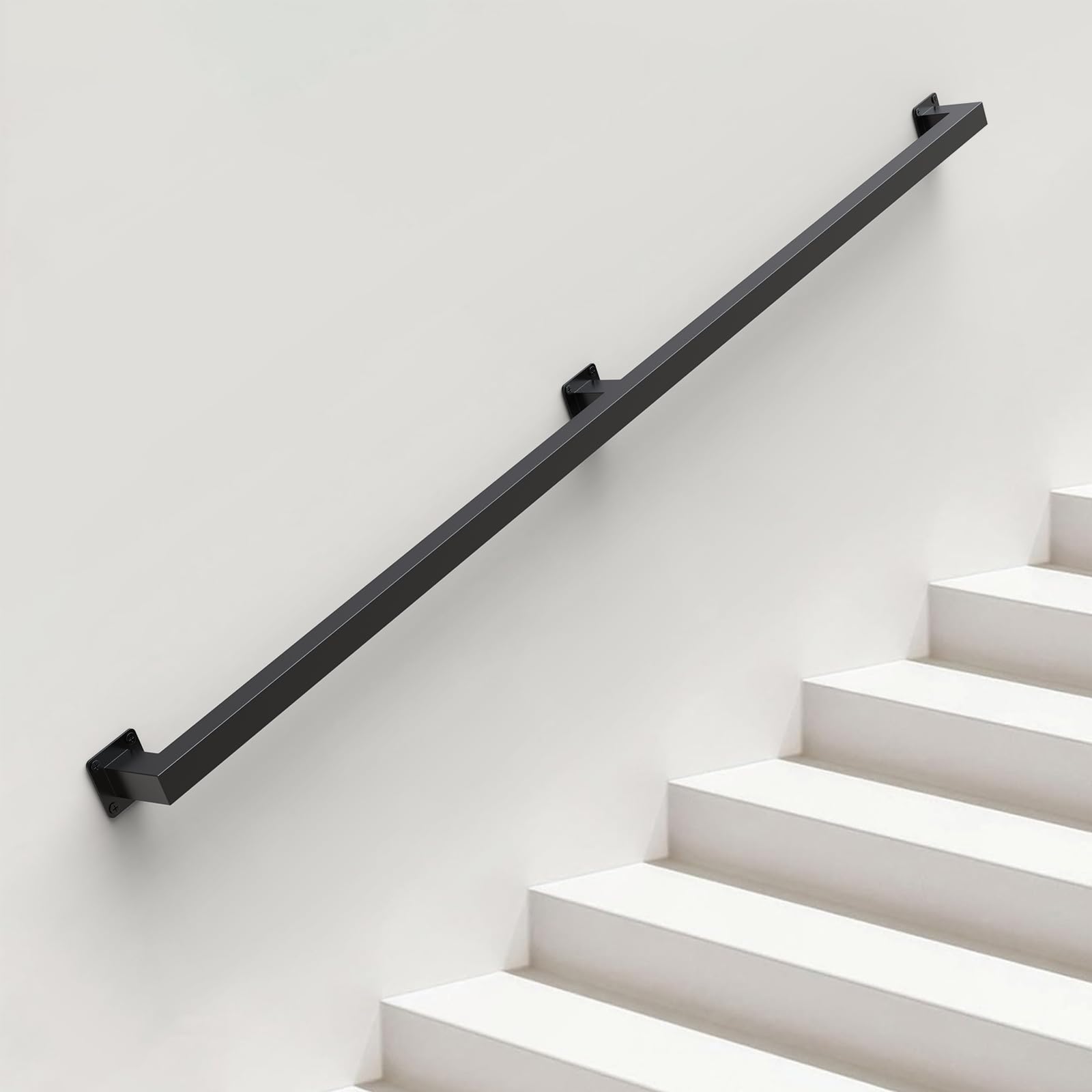 210cm Pasamanos para Escaleras | Barandales escaleras barandilla barandilla Kit balcón barandilla Varilla Pared pasamanos, barandillas Interiores
