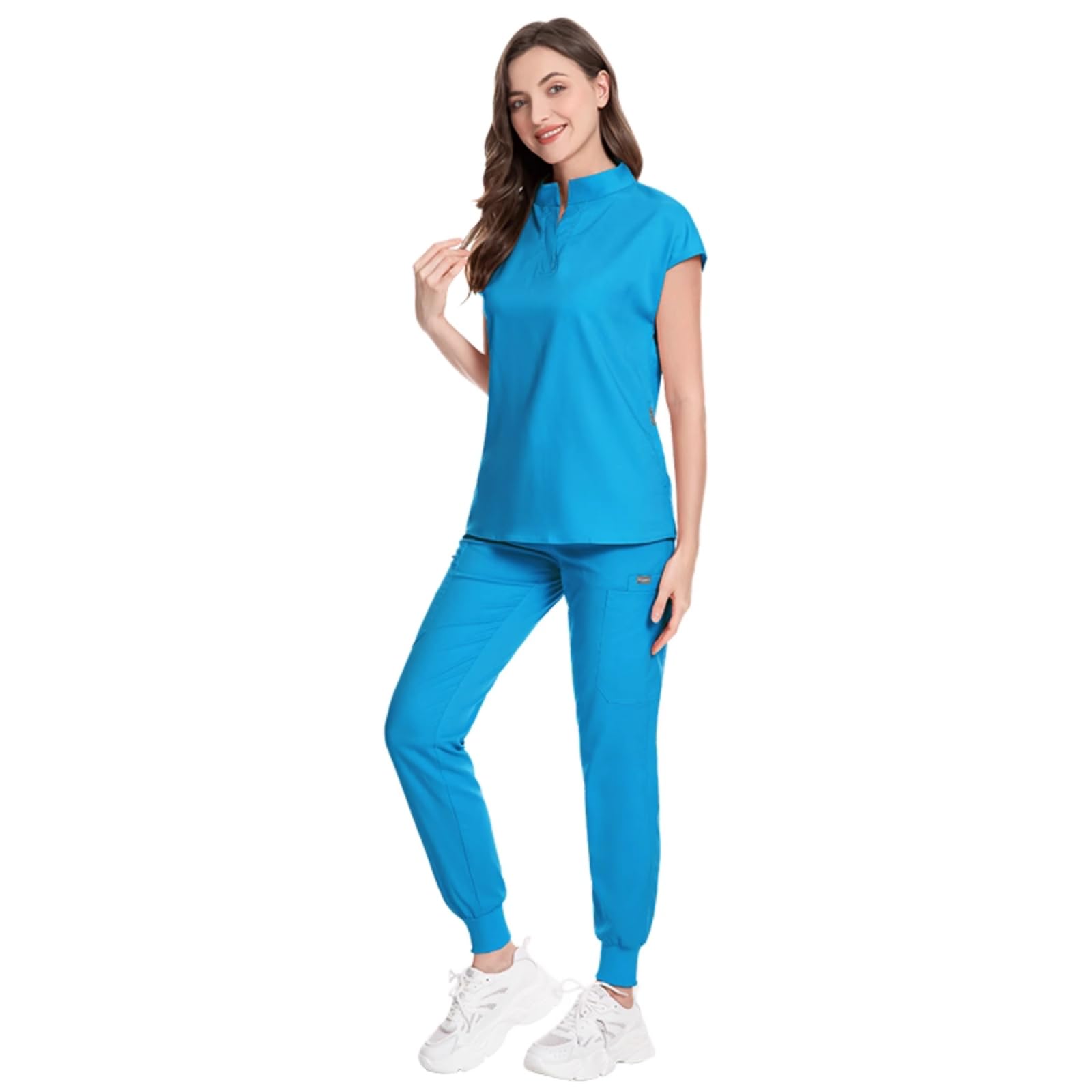 Essentials Scrubs Scrub for Women Set Unisex scrubs Medical Uniform Womens Medical Suit Unisex Workwear