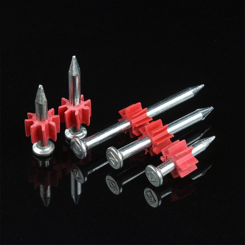 Hard Cement Steel Nails Wall Nails Long Foreign Nails Hanging Painting Nails Woodworking Nails Fixed Hardware Iron Straight Nail - (Color: M3.5x52-50pcs)