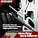 L5p Glow Plug Reamer, Gm-52074 En-52074 - Glow Plug Bore Reamer, Compatible with 6.6L (L5P) / 3.0L (LM2) / 2.8L (LZ0) duramax Diesel Engines, Quickly Remove duramax Glow Plug Bore Carbon Deposits